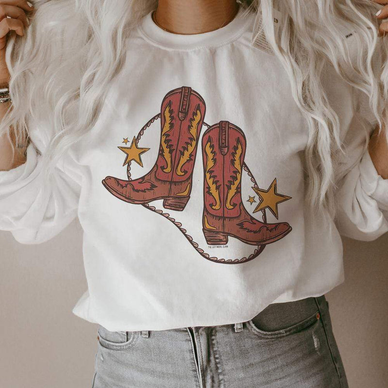 These Boots are Made for Walkin' Sweatshirt