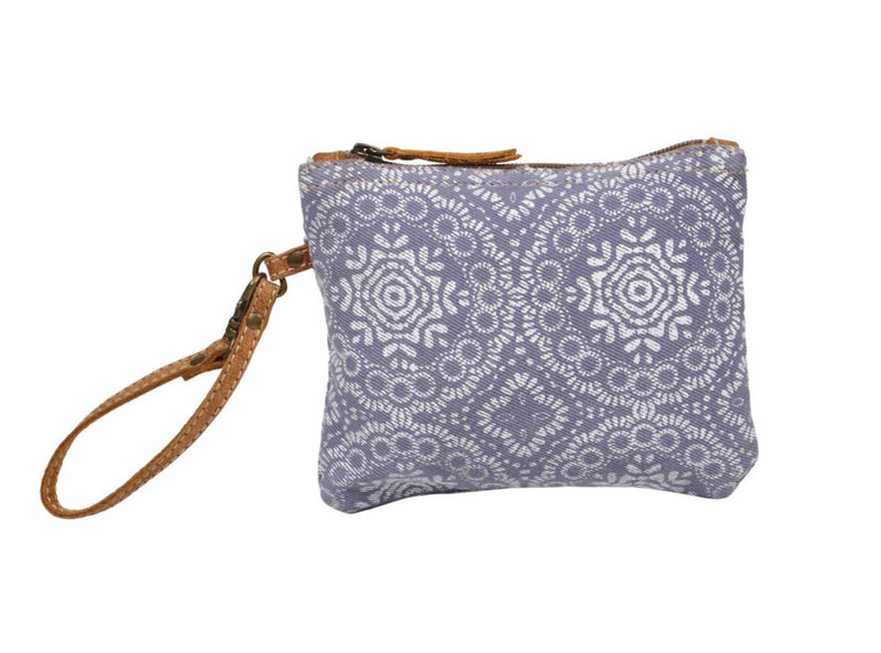 Lavender Abstract Pouch