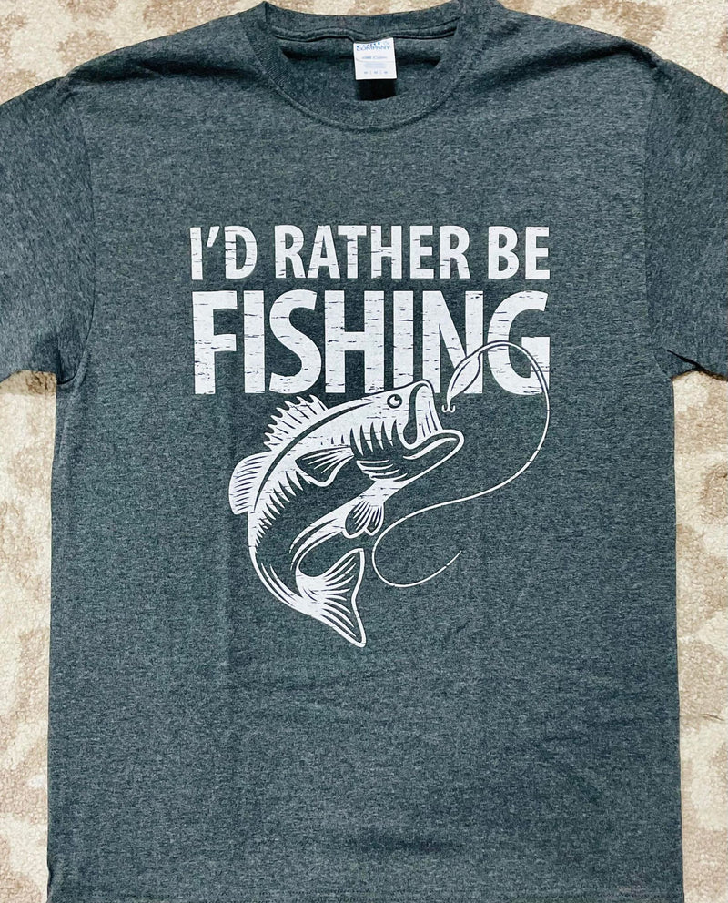 I'd Rather be Fishing Tee
