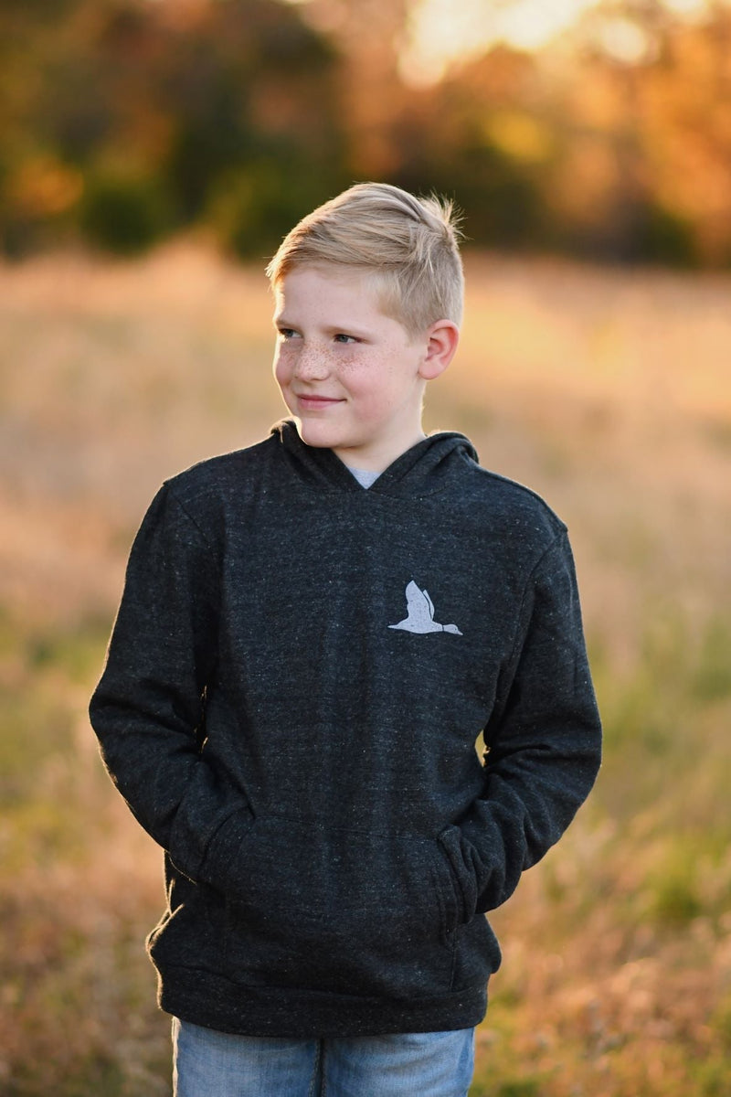 Carson Charcoal Youth Hoodie
