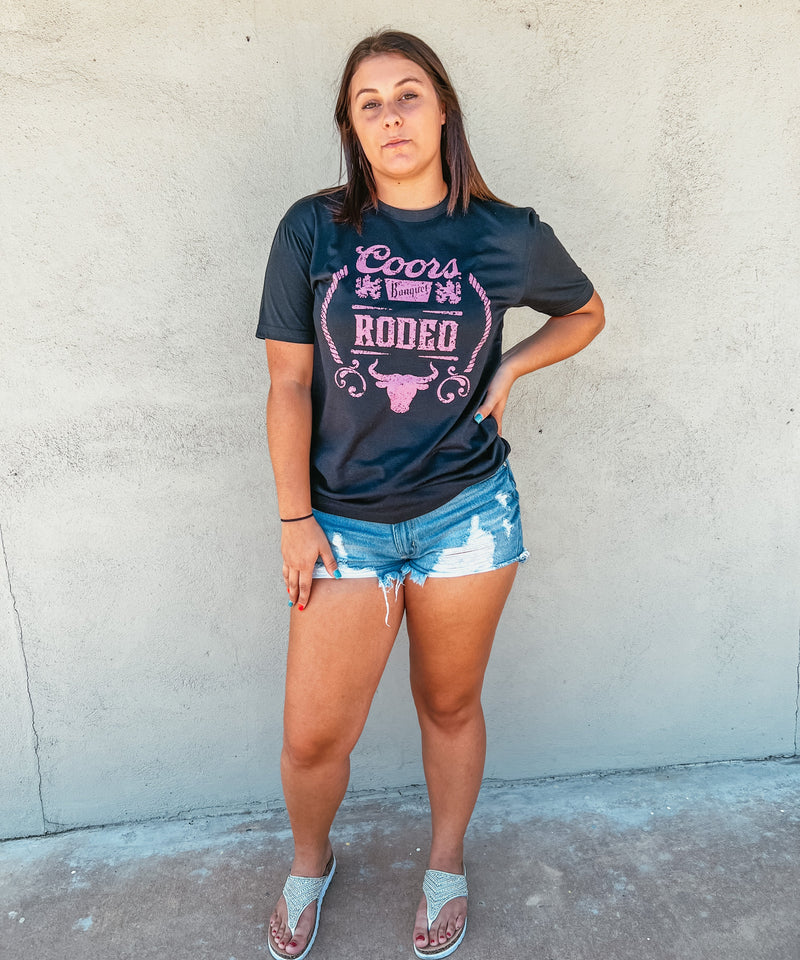 Hot Pink Rodeo Tee