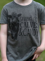 Saving Calves & Candy Tee