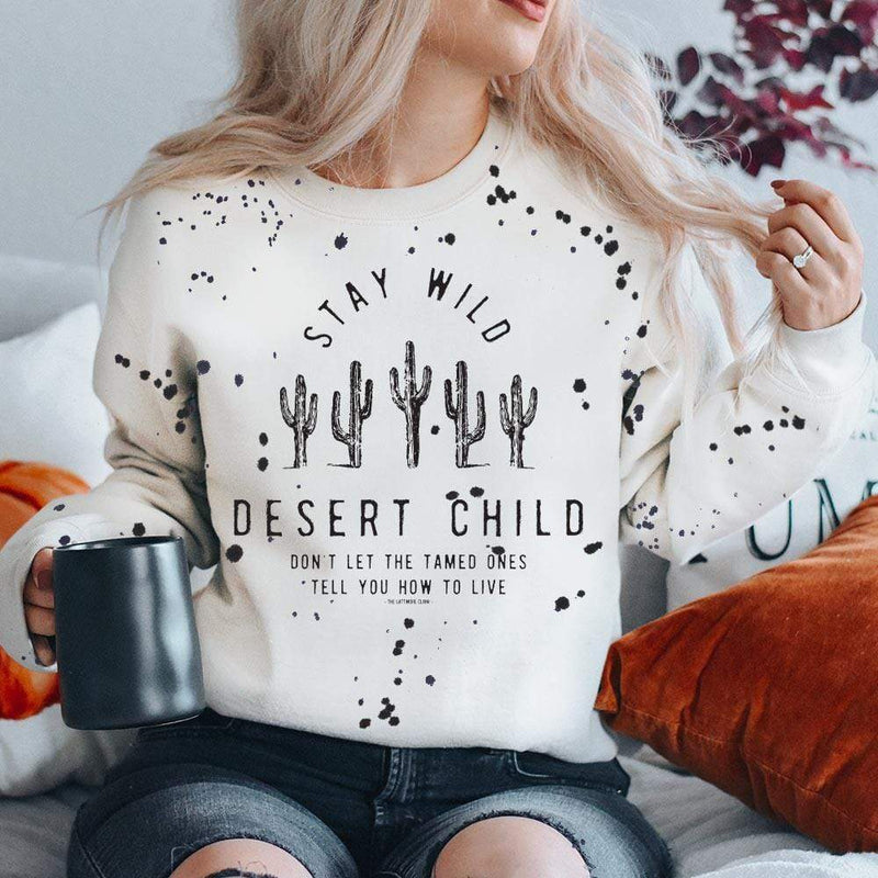 Stay Wild Desert Child Sweatshirt