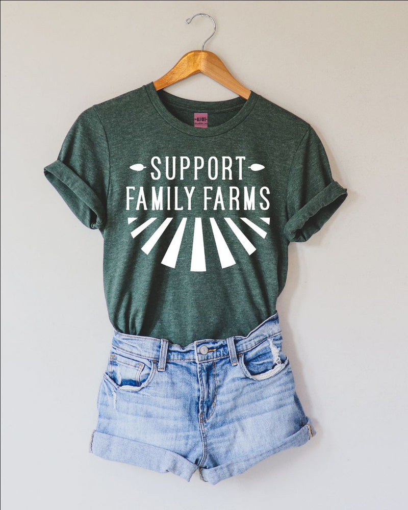 Support Local Family Farms Tee